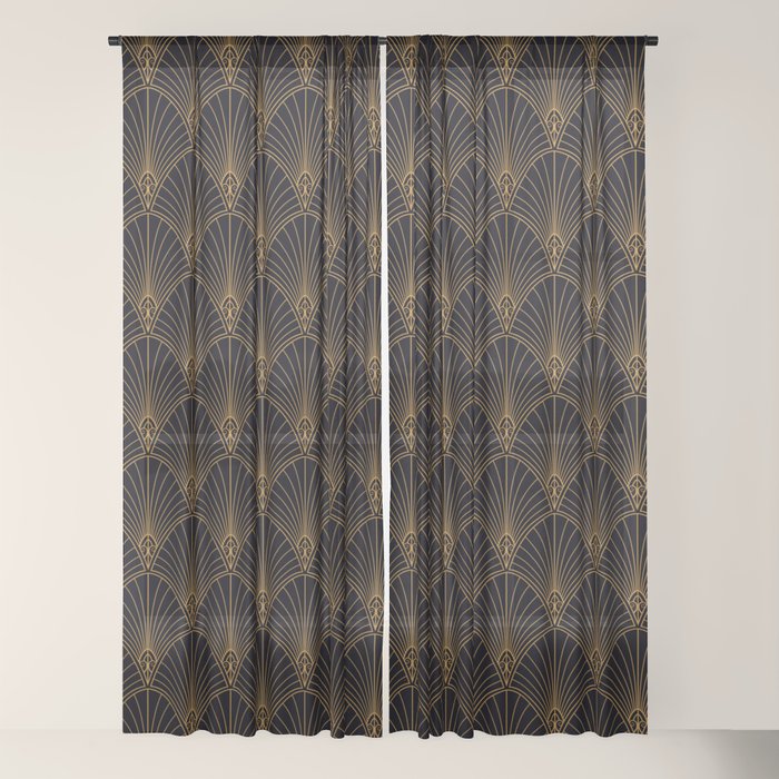 1920s revival Window Curtain