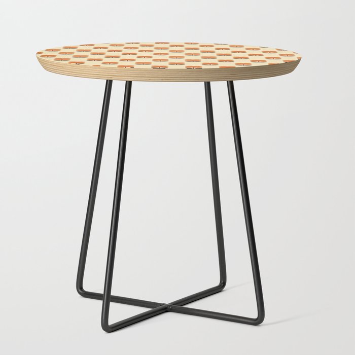 70s Flower Pattern #2 Side Table