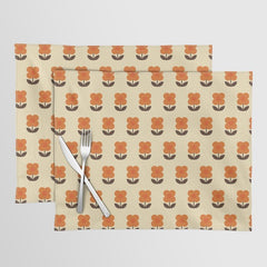 70s Flower Pattern #2 Placemat