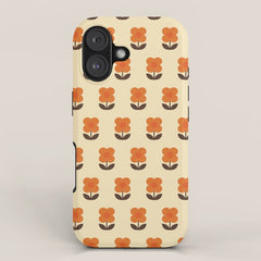 70s Flower Pattern #2 iPhone Case