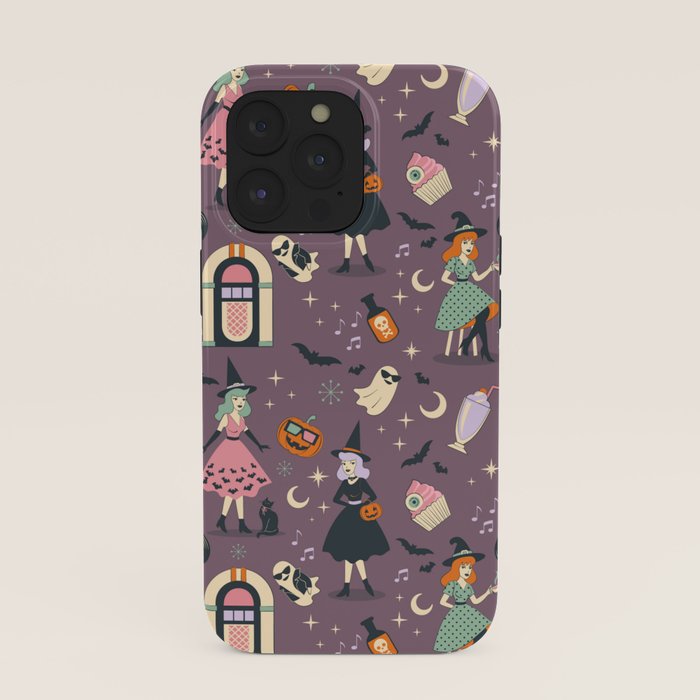 50s Witch Vibes iPhone Case