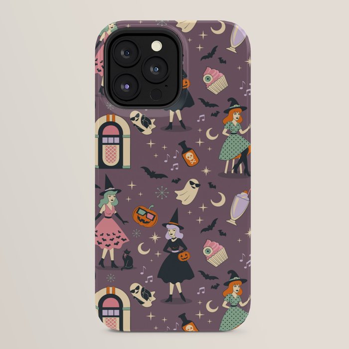 50s Witch Vibes iPhone Case