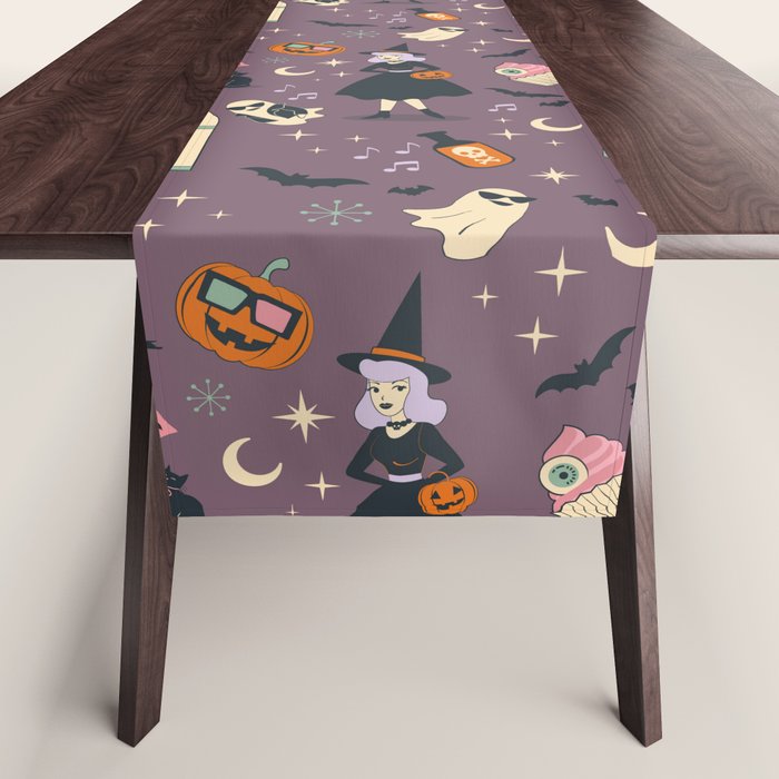 50s Witch Vibes Table Runner