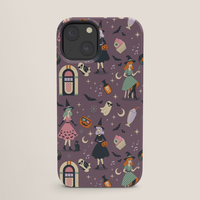50s Witch Vibes iPhone Case