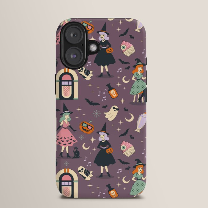 50s Witch Vibes iPhone Case