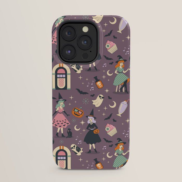 50s Witch Vibes iPhone Case
