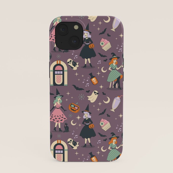 50s Witch Vibes iPhone Case