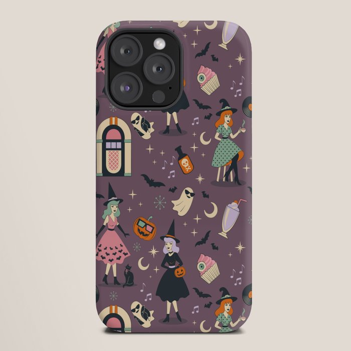 50s Witch Vibes iPhone Case