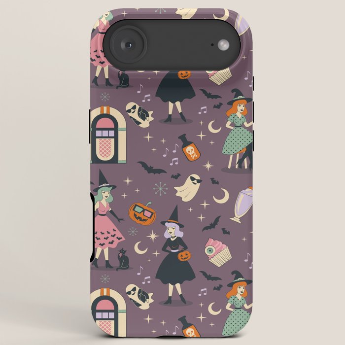 50s Witch Vibes iPhone Case