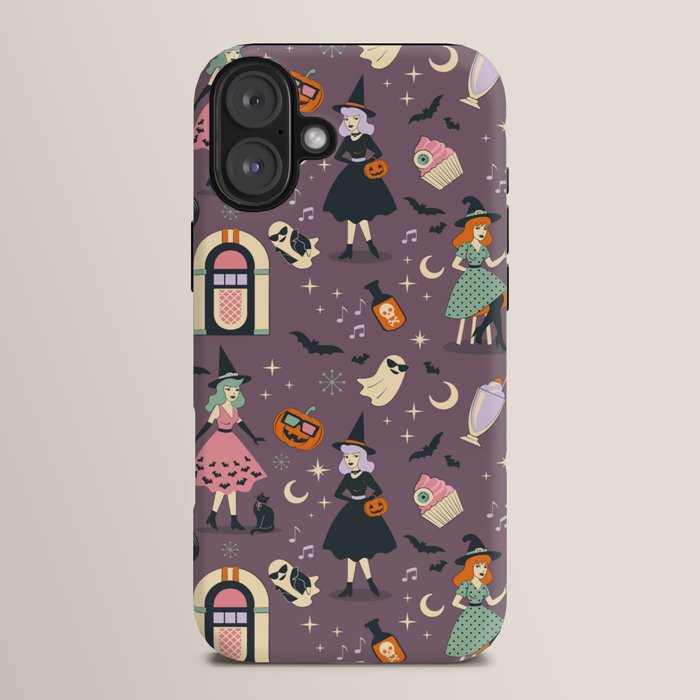 50s Witch Vibes iPhone Case