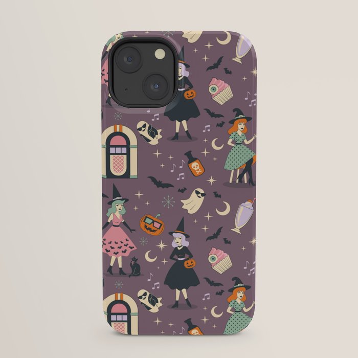 50s Witch Vibes iPhone Case