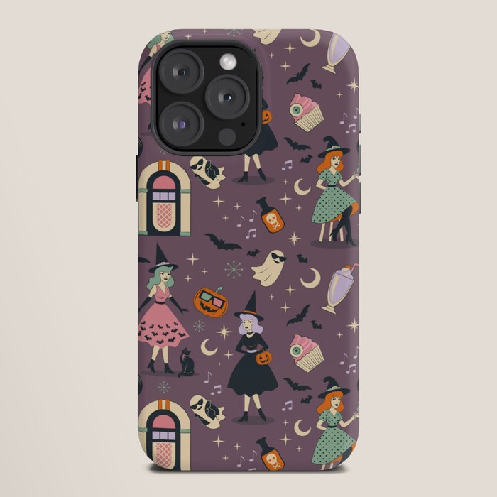 50s Witch Vibes iPhone Case