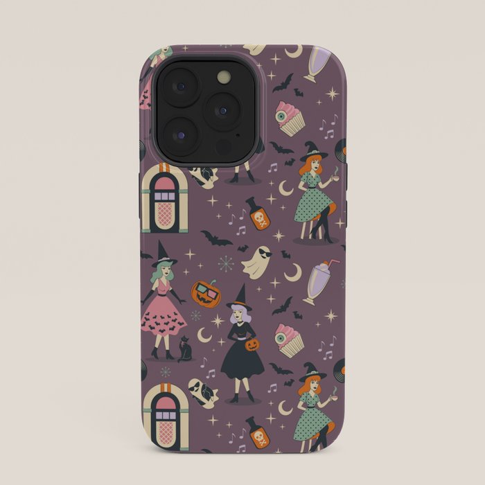 50s Witch Vibes iPhone Case
