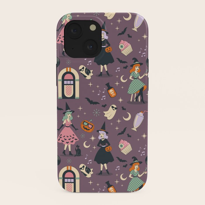 50s Witch Vibes iPhone Case