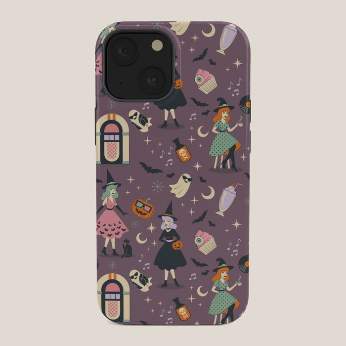 50s Witch Vibes iPhone Case