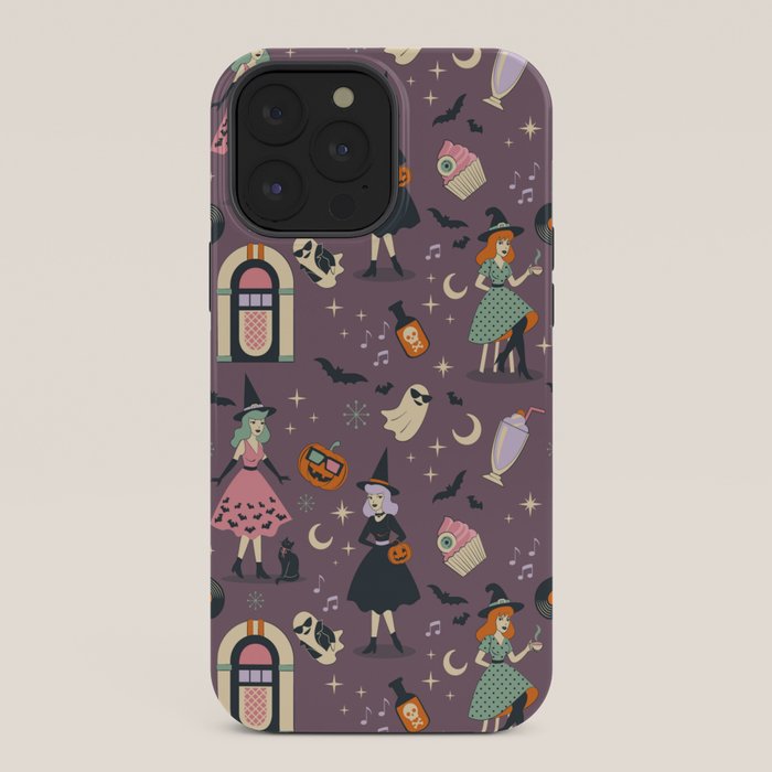 50s Witch Vibes iPhone Case