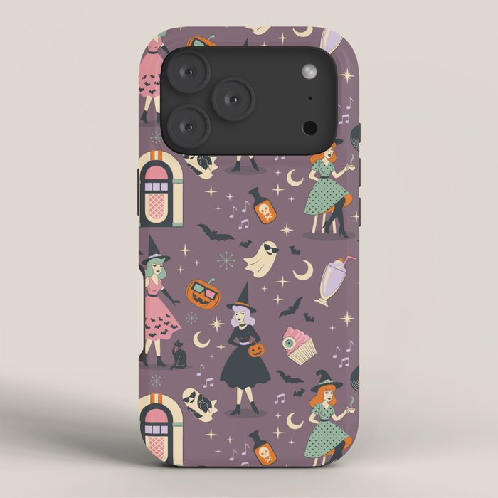 50s Witch Vibes iPhone Case