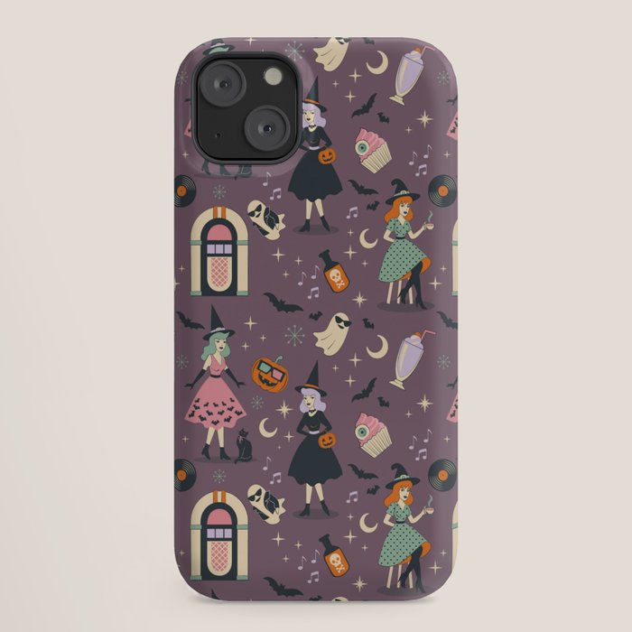 50s Witch Vibes iPhone Case