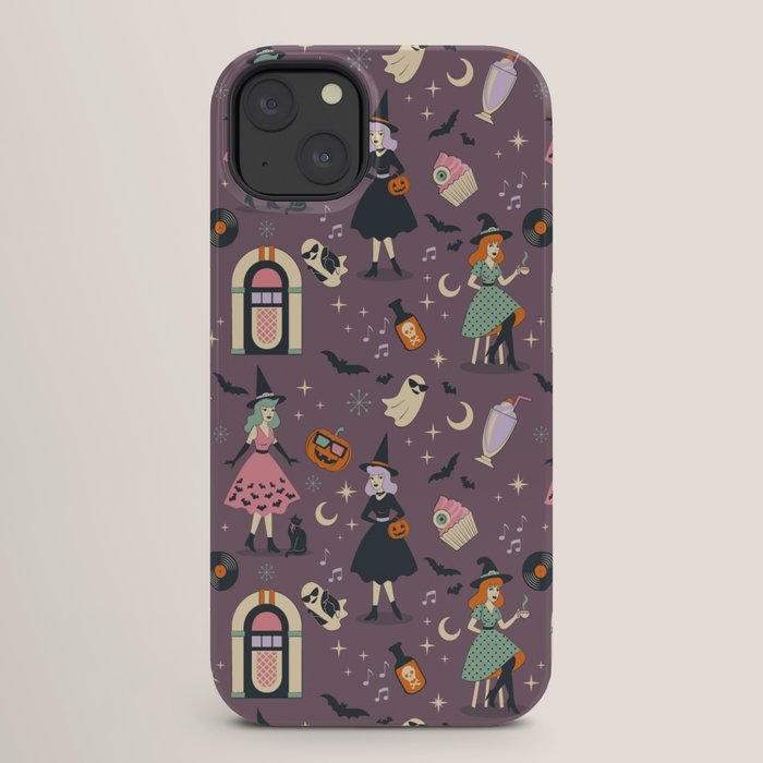 50s Witch Vibes iPhone Case