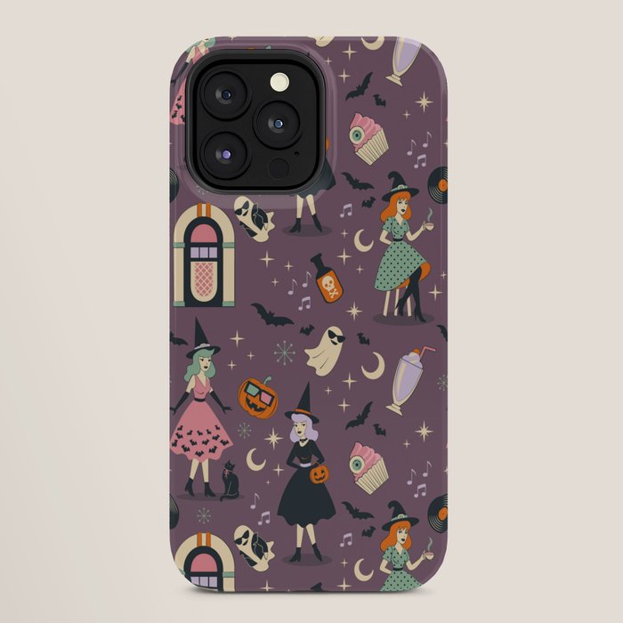 50s Witch Vibes iPhone Case