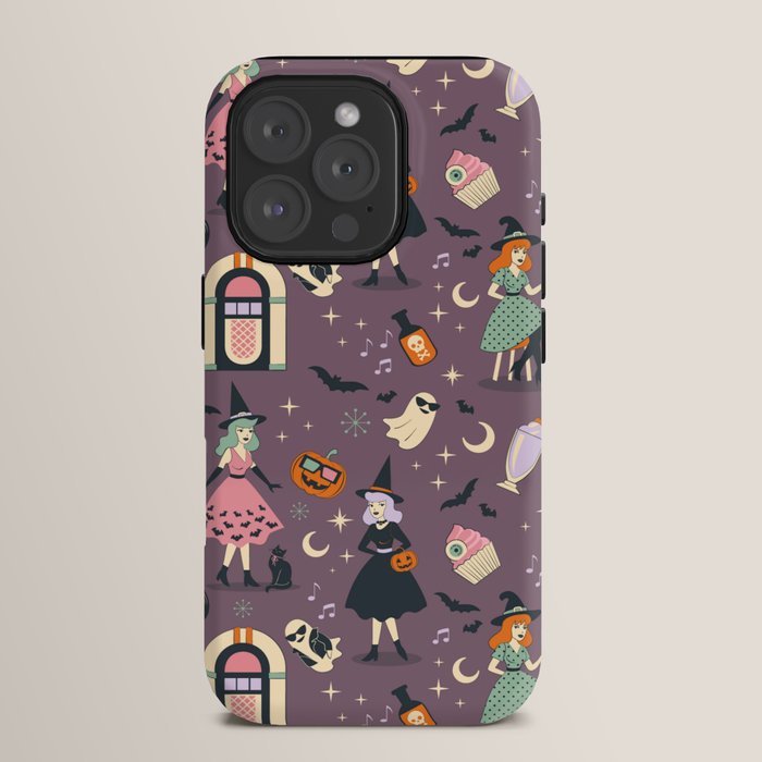 50s Witch Vibes iPhone Case