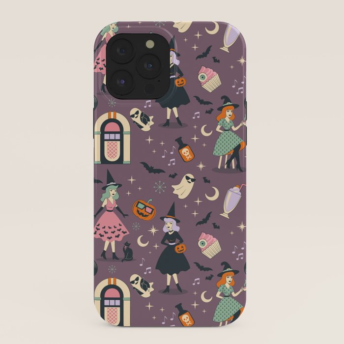 50s Witch Vibes iPhone Case
