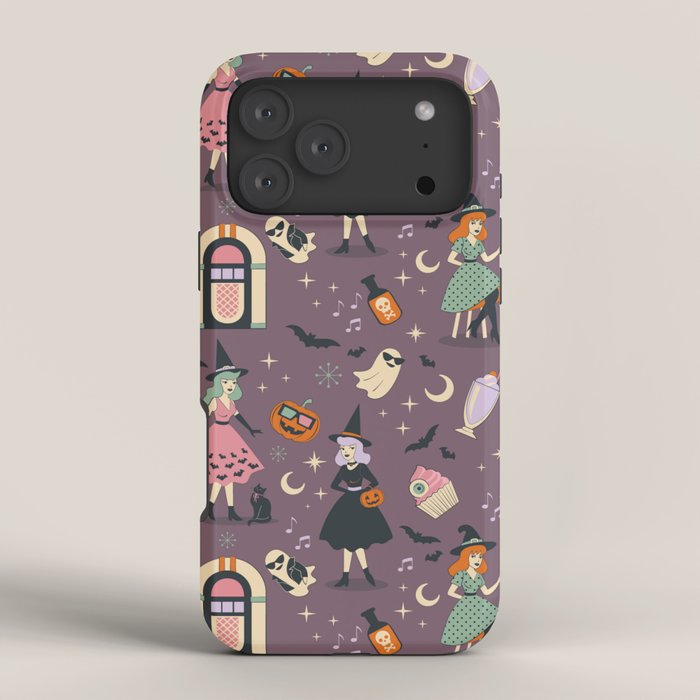 50s Witch Vibes iPhone Case