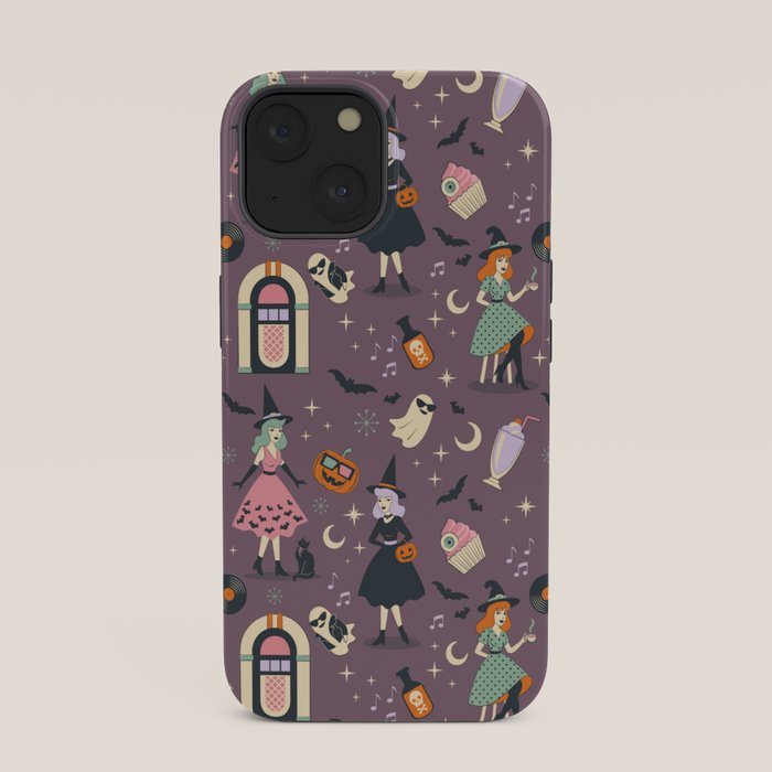 50s Witch Vibes iPhone Case
