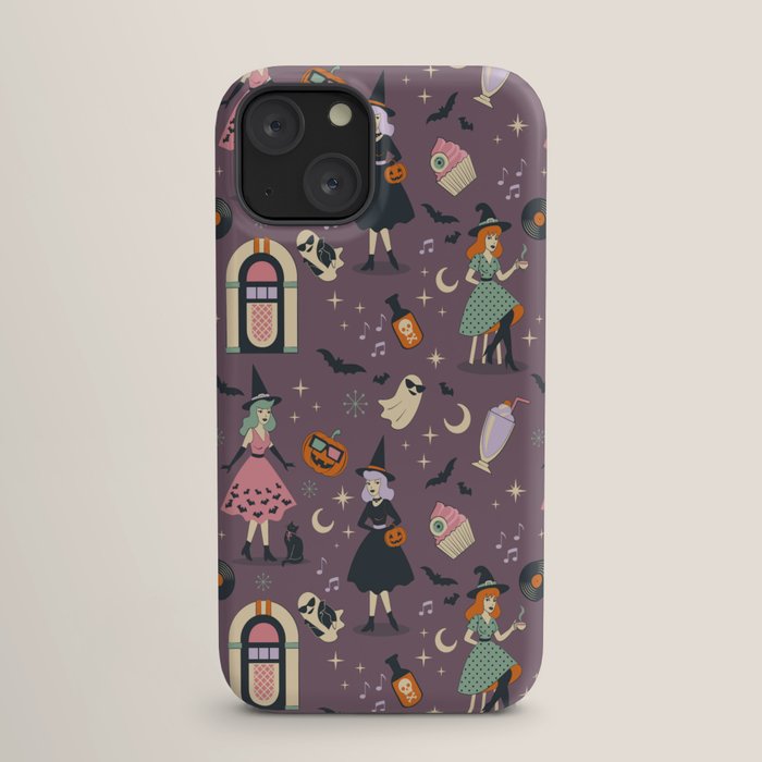 50s Witch Vibes iPhone Case
