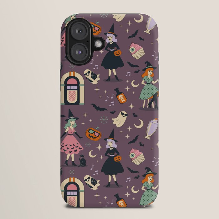 50s Witch Vibes iPhone Case