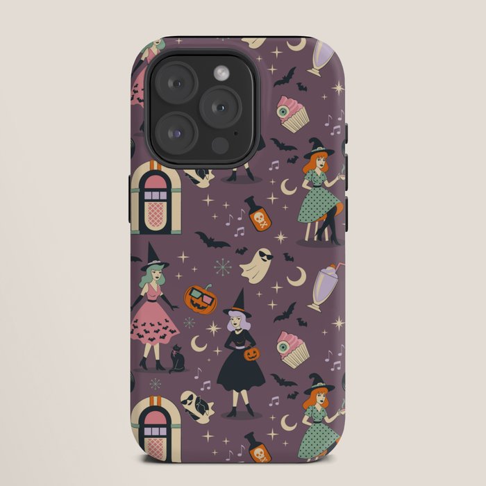 50s Witch Vibes iPhone Case