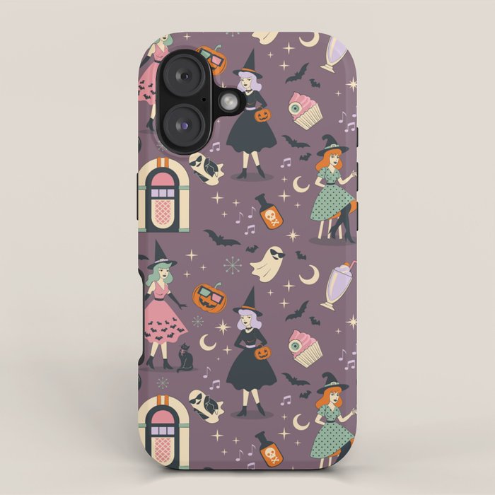 50s Witch Vibes iPhone Case