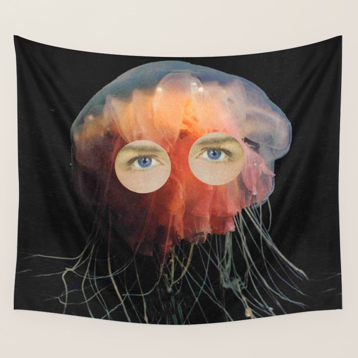 A (very) Jelly Fish Wall Tapestry
