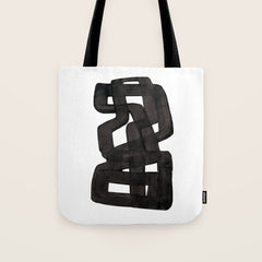 Boulder' Mid Century Modern Fun Abstract Shapes  Tote Bag
