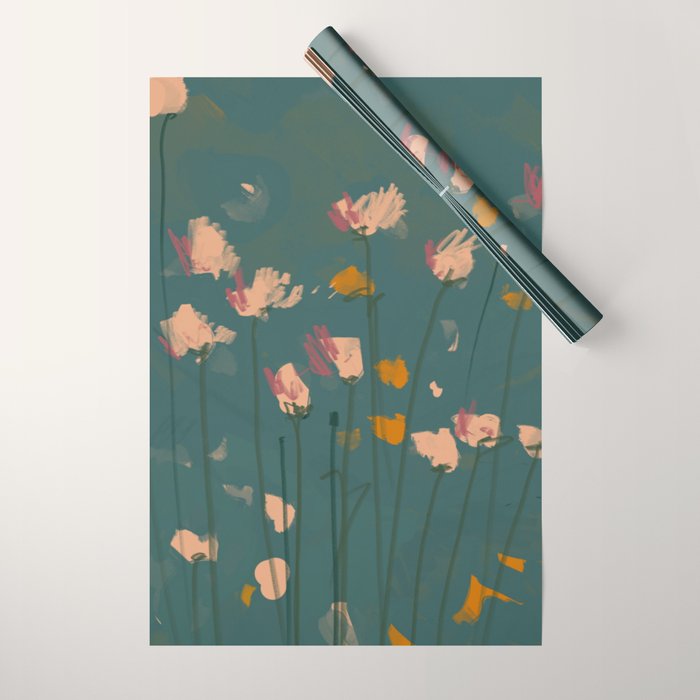 A Field Of Flowers Bloom Wrapping Paper