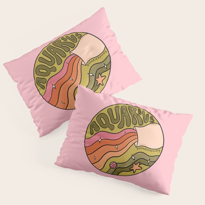 2020 Aquarius Pillow Sham