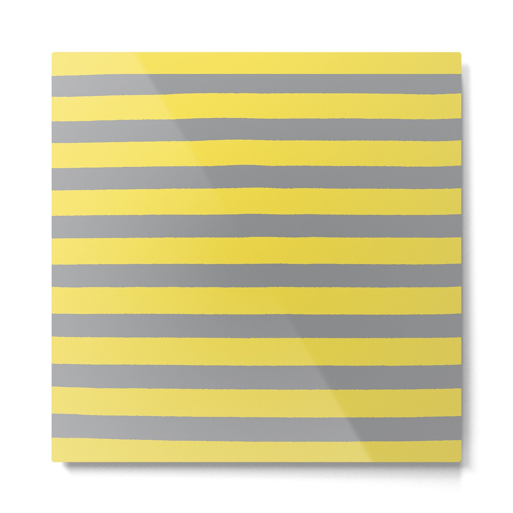 2021 Pantone Stripes Metal Print