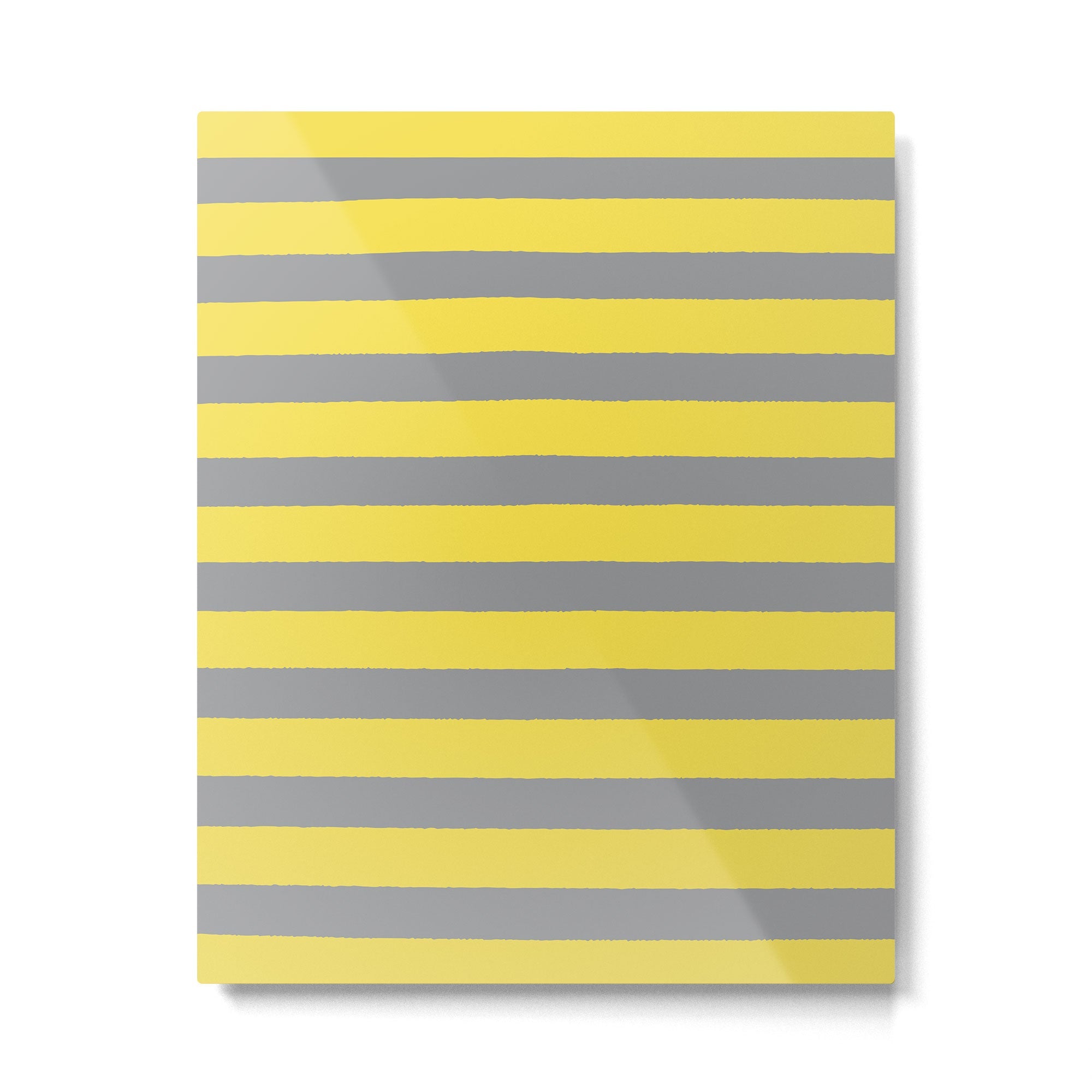 2021 Pantone Stripes Metal Print
