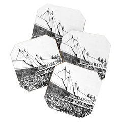 "The Starting Gate" Saratoga Springs Race Course Track Coaster