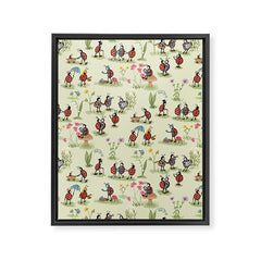 A Ladybug Life Framed Canvas Print
