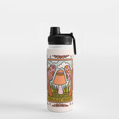 5. The Hierophant Mushroom Water Bottle