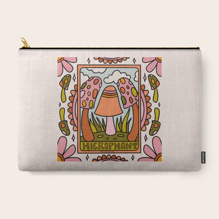 5. The Hierophant Mushroom Carry All Pouch
