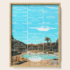 60s UFO sightings Serving Tray
