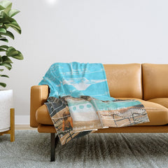 60s UFO sightings Throw Blanket
