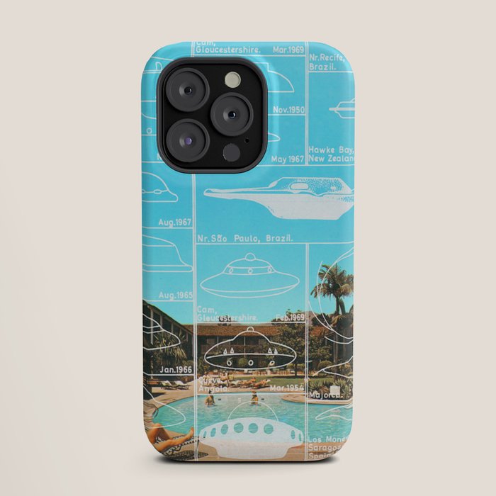 60s UFO sightings iPhone Case