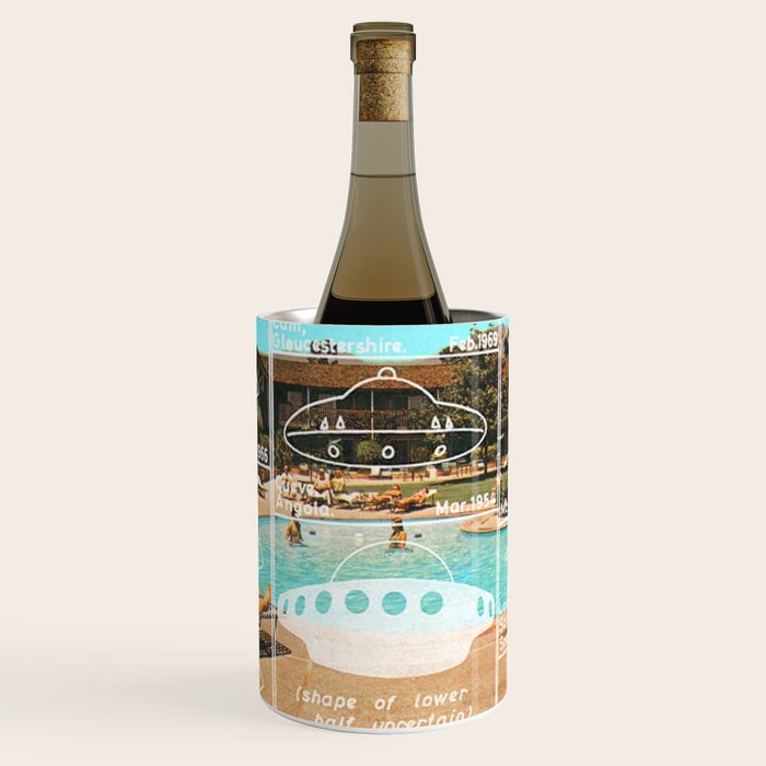 60s UFO sightings Wine Chiller