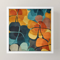 A Floral Palette of Colorful Petals Mini Art Print