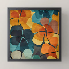 A Floral Palette of Colorful Petals Mini Art Print