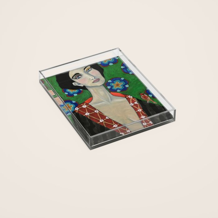 A Little Bird Told Me Acrylic Tray