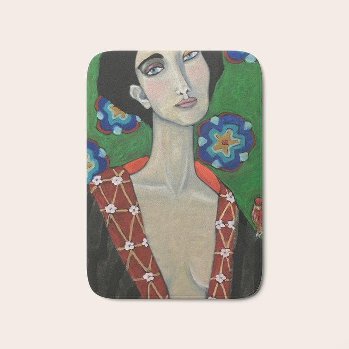 A Little Bird Told Me Bath Mat